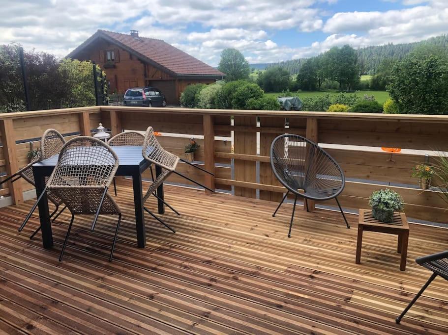 Apartamento Le Cocon Du Rondeau Labergement-Sainte-Marie Exterior foto